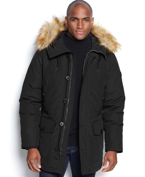 michael kors men bomber|Michael Kors winter coat men.